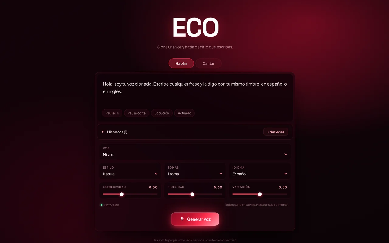 Captura de ECO